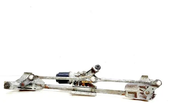 Front wiper linkage and motor