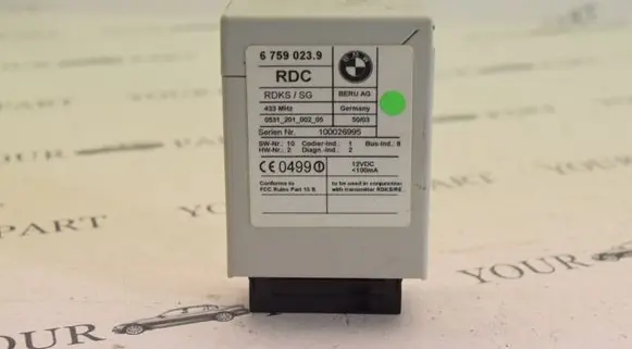 BMW X5 E53 Tire pressure control unit 6759023