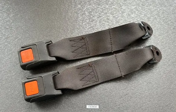 Rear seatbelt buckle