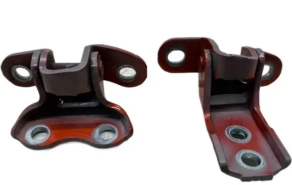 Front door hinge set