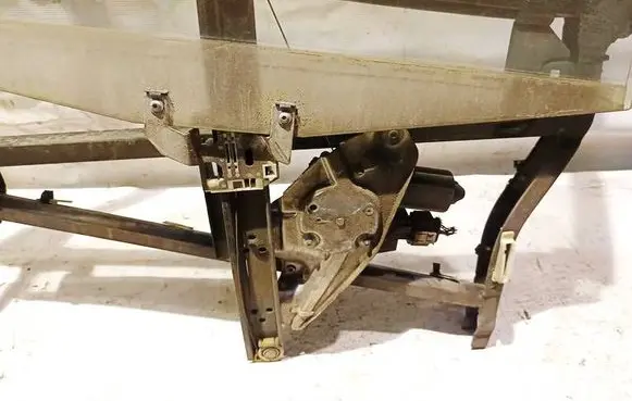 Audi A6 S6 C5 4B Sliding door window regulator with motor 4B0.839.398