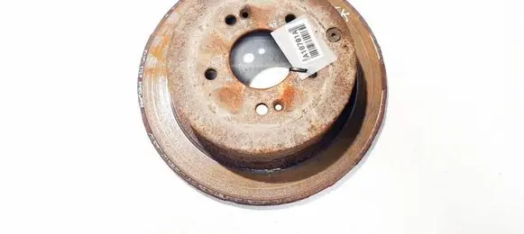 Hyundai Santa Fe Rear brake disc neventiliuojamas