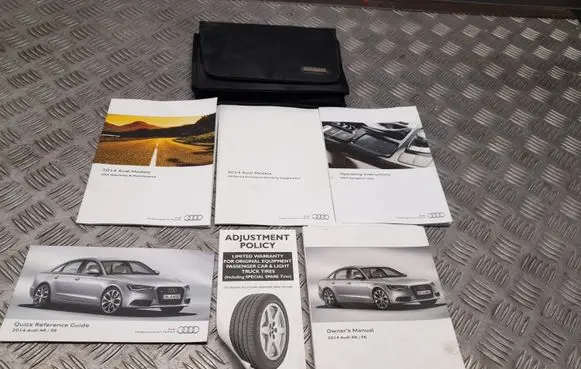 Audi A6 S6 C7 4G Owners service history hand book 