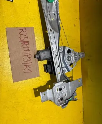 Peugeot 308 Rear door window regulator with motor 9680617480