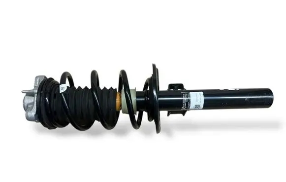 Front shock absorber with coil spring