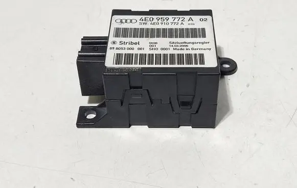 Audi A8 S8 D3 4E Seat control module 4E0959772A 4E0910772A