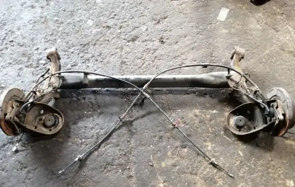 Rear axle beam