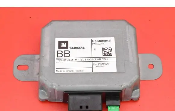 Chevrolet Cruze Engine control unit/module ECU 13306648