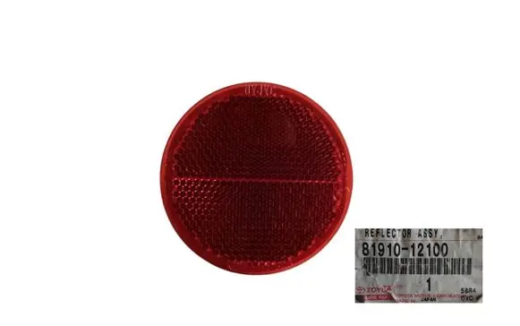 Toyota Auris 150 Rear tail light reflector