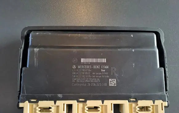Mercedes-Benz S W222 Seat control module A2229000706 A2229018902 A2229029305