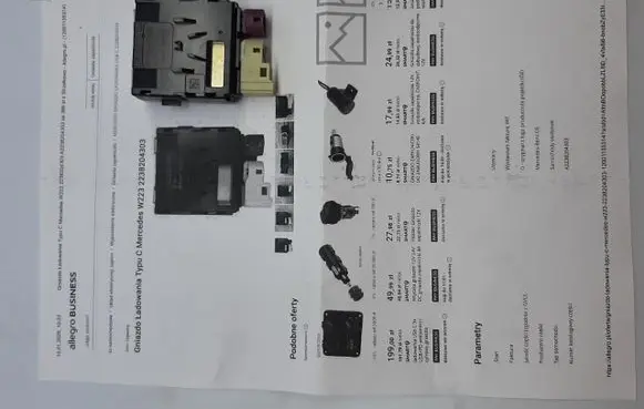 Mercedes-Benz GLC X253 C253 Electric car charge socket A2238204303