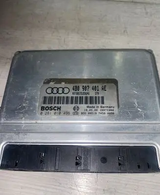 Audi A6 S6 C6 4F Engine control unit/module 4B0907401AE 0281010496