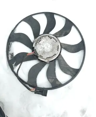 Porsche Cayenne (92A) Radiator cooling fan shroud 7P5121203A C45678100 0471020046