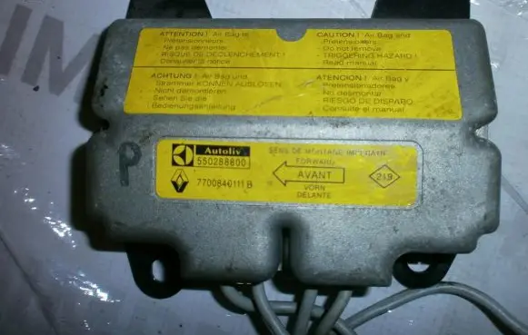 Renault Laguna I Airbag control unit/module 7700840111B 550288800