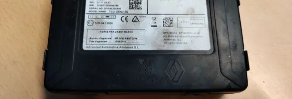Renault Kadjar Phone control unit/module 282752028R