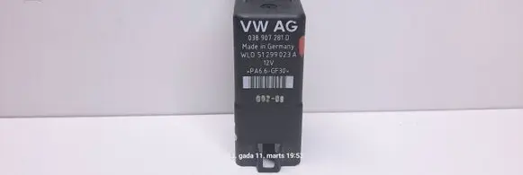 Audi A3 S3 8L Glow plug pre-heat relay 038907281D 51299023A
