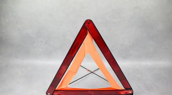 Emergency warning sign