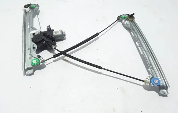 Front window lifting mechanism without motor