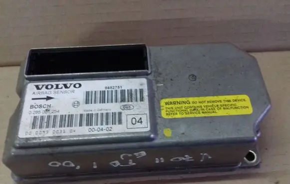 Volvo V70 Airbag control unit/module 0285001254 9452751