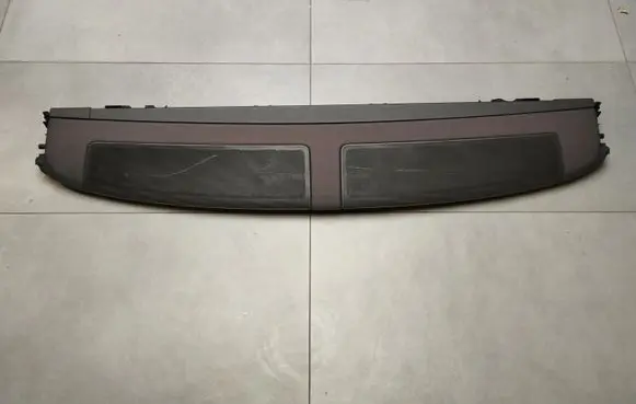 Parcel shelf load cover