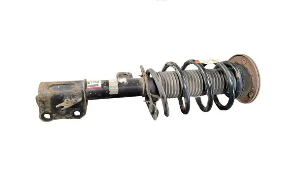 Front shock absorber with coil spring