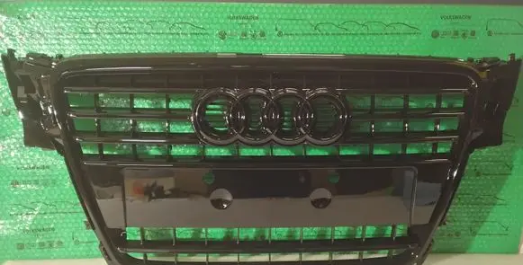 Audi A4 S4 B8 8K Front bumper upper radiator grill FULLBLACK 8K0853651