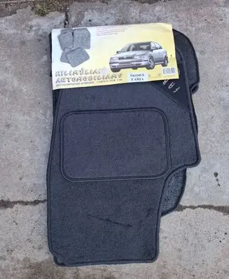 Skoda Fabia Mk2 (5J) Car floor mat set 477155257 8130898