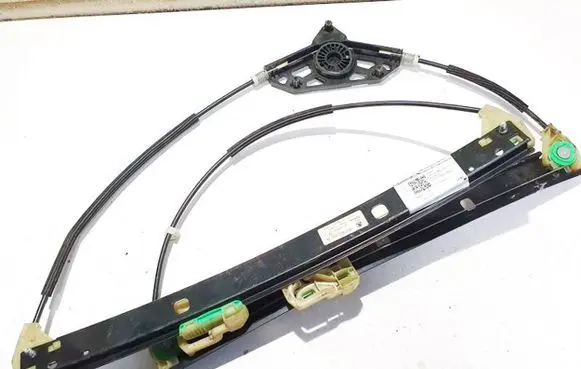 Sliding door window regulator with motor