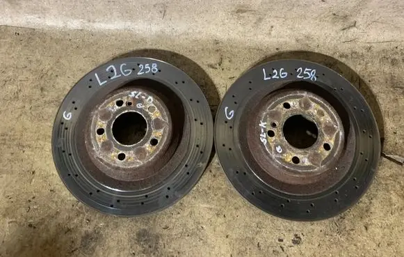 Mercedes-Benz SL R230 Rear brake disc 
