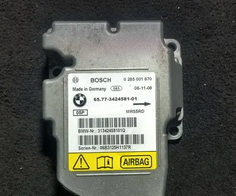 BMW X3 E83 Airbag control unit/module 31342458101Q 0285001870 3424581
