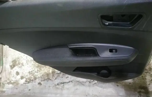 Rear door card panel trim
