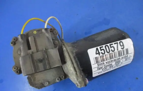 Opel Combo C Front wiper linkage and motor