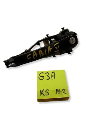 Skoda Fabia Mk2 (5J) Front door exterior handle 6U0837883E