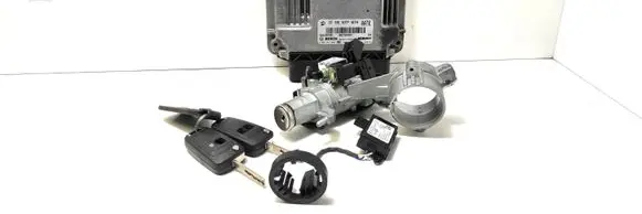 Engine ECU kit and lock set