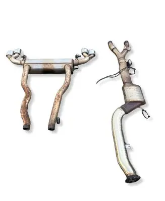 BMW 5 G30 G31 G38 Muffler/silencer 8585865 8580410 8582026