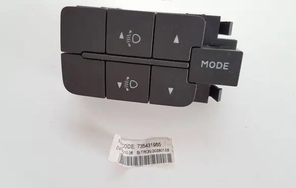 Fiat Ducato Headlight level height control switch 735431955 30280156