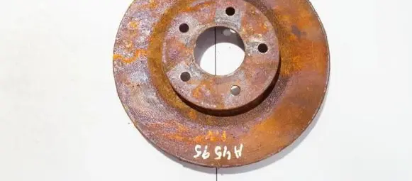 Nissan X-Trail T31 Front brake disc ventiluojamas