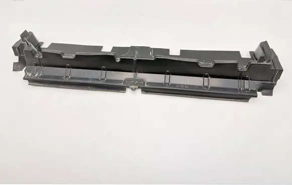 Intercooler air guide/duct channel