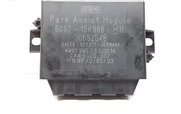 Volvo XC60 Parking PDC control unit/module 6G9215K866BH 30682548