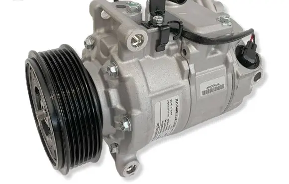 Volkswagen Touareg II Air conditioning (A/C) compressor (pump) 4E0260805AK 8FK351114451 95812601600