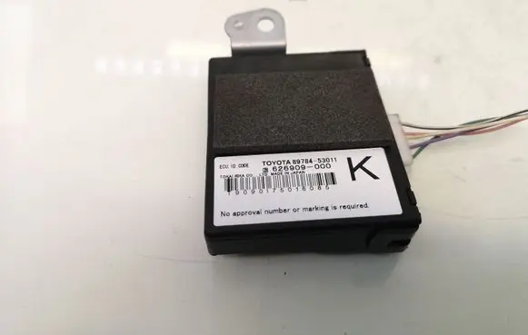 Lexus IS 220D-250-350 Immobilizer control unit/module 8978453011 626909000