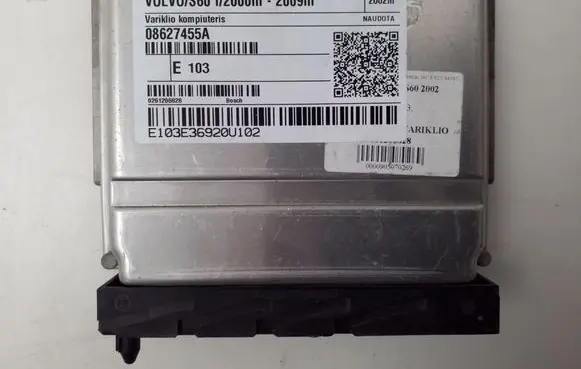 Volvo S60 Engine control unit/module 08627455A