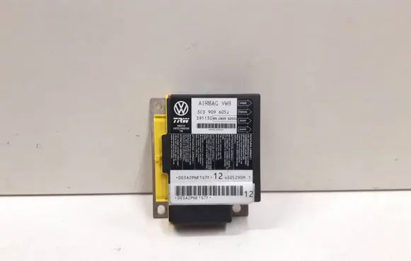 Volkswagen PASSAT B6 Airbag control unit/module 3C0909605J