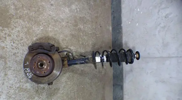 Toyota Aygo AB10 Front shock absorber with coil spring CART000CART