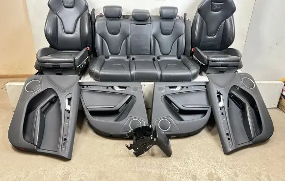 Audi A4 S4 B8 8K Seat and door cards trim set 