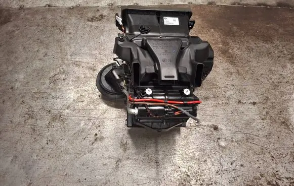 Interior heater climate box assembly