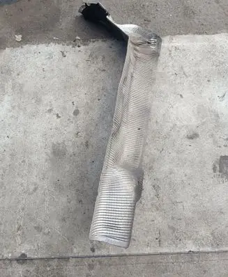 Audi Q7 4L Exhaust heat shield 7L6825661D