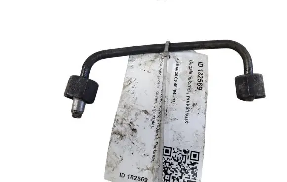 Audi A6 S6 C6 4F Fuel injector supply line/pipe 