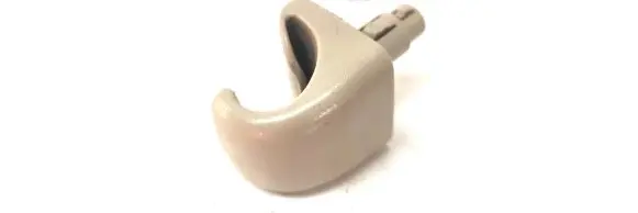 Sun visor clip/hook/bracket
