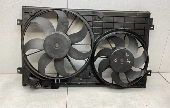 Electric radiator cooling fan